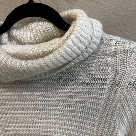 Mountain Khakis | XS | cream Countryside Cowl mohair / wool blend sweater - Picture 7 of 8
